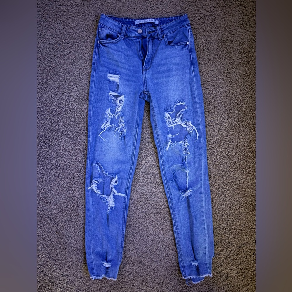 tinseltown jeans, size 1